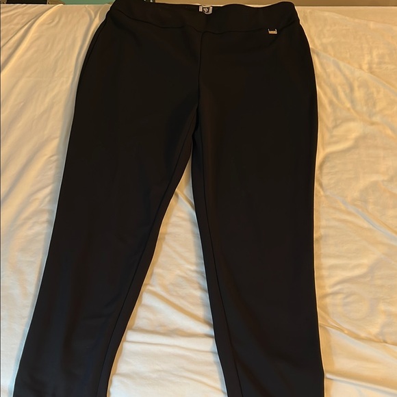 Anne Klein Slim Fit Pants - Picture 1 of 6